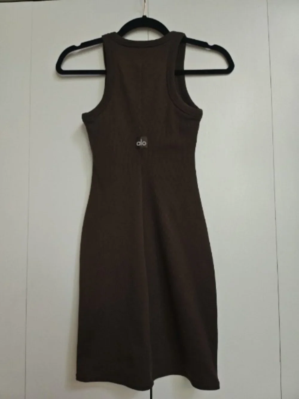Alo Goddess Ribbed Go-To Dress